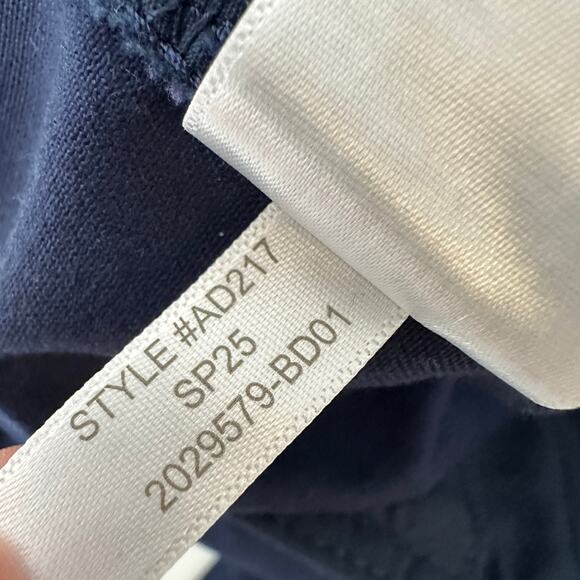 J.Crew Petite High Rise Girlfriend Chino Pant Navy Classic Preppy US 10 P NWT - Picture 13 of 13